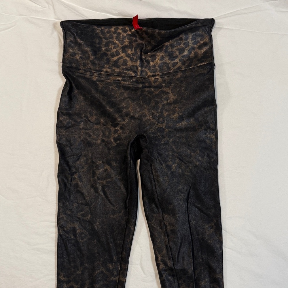 SPANX Leopard Print Leggings